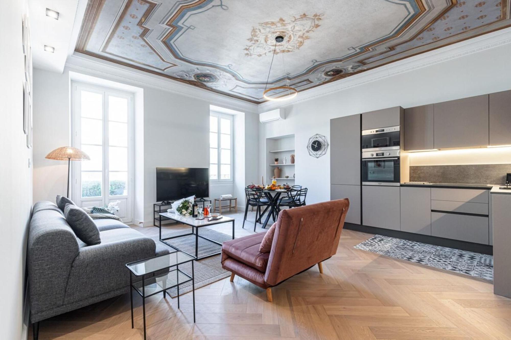 Philibert - Traditional Apart With Historical Fresco Nice Exterior foto